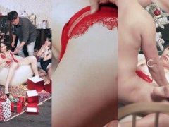 Hội Bạn Thân Đêm Giáng Sinh Chơi Trò Kết Đôi Cực Dâm